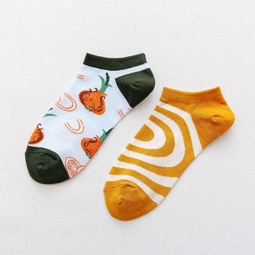 Cartoon ankle socks