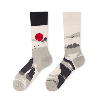 Cartoon crew socks