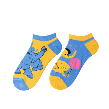 Elephant Cartoon Anklet Socks