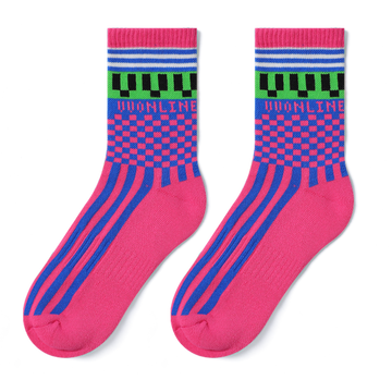 Athletic crew socks